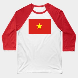 Flag of Vietnam Baseball T-Shirt